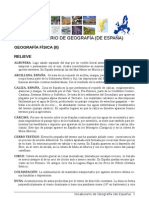 Vocabulario Geografia 2 Relieve PDF