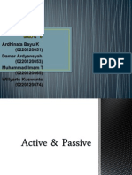 Active & Passive Showw