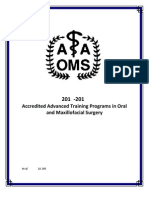 AAOMS Residency Program List