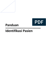 Panduan Identifikasi Pasien