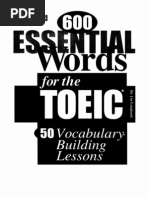 600 Essential Words For The TOEIC Test PDF