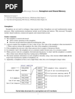 Lecture 5: IPC - Semaphore and Shared Memory: Message Queues