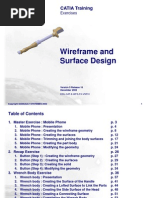 Wireframe and Surface Design: CATIA Training