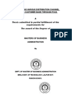 A Thesis Submitted in Partial Fulfillment of The Requirements For The Award of The Degree of