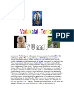 Vadakalai Tenkalai Doctrinal Differences