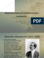 Reprezentanti Ai Simbolismului Romanesc