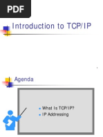 Introduction To TCP/IP