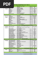 LS1 Heads and Cam Swap Complete Parts List