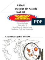 Asean - Un Ansamblu Economic Regional Extraeuropean