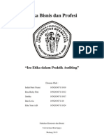 Etika Dalam Praktik Auditing