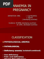 Anaemia in Pregnancy by DR Dhananjay B S SSMC, TUMKUR, KARNATAKA, INDIA