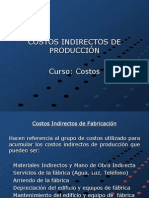 Costos INDIRECTOS