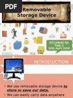 ICT Lesson-Storage Devices