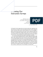 Evaluating Our Instruction: Surveys