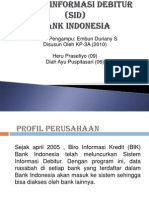 Sistem Informasi Debitur (SID)