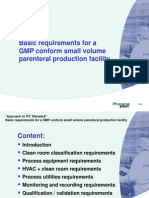 Small-Volume-parenteral Basic Requirement Handout