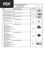 Especificaciones Técnicas de Materiales