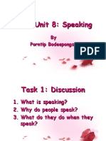 TKT Unit 8 - Speaking