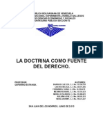 La Doctrina (Introduccion Al Derecho)