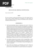 Proceso de Cumplimiento Una Persona Con Discapacidad No Puede Exigir Puesto de Trabajo.