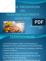 Fluid and Electrolyte Imbalance