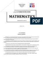 K-12 Mathematics Curriculum Guide (Complete) 