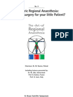 Paediatric Regional Anaesthesia