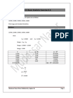 Unit# 6 Basic Statistic Exercise 6.3