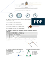 Atividade - 8° Ano - Avaliação 2° Bimestre PDF