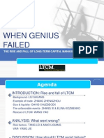 Long Term Capital Management Rise and Fall