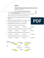 Overhead Variances Solution