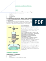 Filtro Casero Del Agua