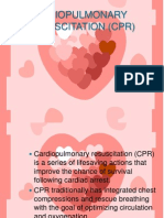 Cardiopulmonary Resuscitation (CPR)