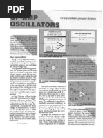 OP Amp Oscillators