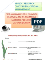 PXGM 6104: Research Methodology in Educational Management