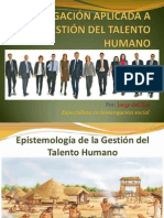 Investigacion Aplicada A La Gestion Del Talento Humano