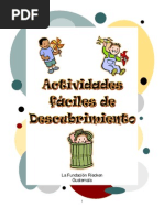 Actividades de Descubrimiento