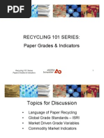 Recycling 101 - Paper Grades