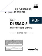 Operacion y Mantencion D155AX-5