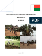 Document UNESCO de Programmation Pays - Madagascar 2012-2013