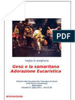 Adorazione Eucaristica - Gesu e La Samaritana