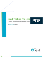 Utest Whitepaper Load Testing For Less