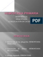 Hemostasia Primaria