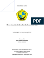 LAPORAN KASUS - Stomatitis Kronis Eksaserbasi Akut - Dr. Tris