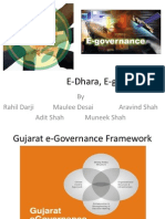 E Dhara, E Governance Presentation