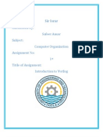 Introduction To Verilog Assignments