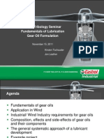 Fundamentals of Lubrication - Gear Oil Formulation