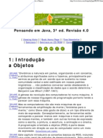 Pensando em Java, 3 Ed. Revisão 4.0 - 1 - Introdução A Objetos