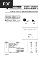 2n2907-General Purpose Amplifiers and Switches