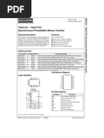 74AC161-Synchronous Presettable Binary Counter